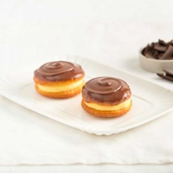 Picture of RB 3.5" Choc Custard Puff Yoyo Cake