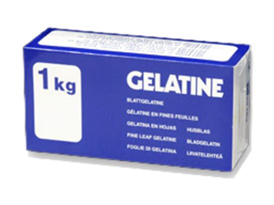 Picture of Gelatine Sheets GOLD 1Kg