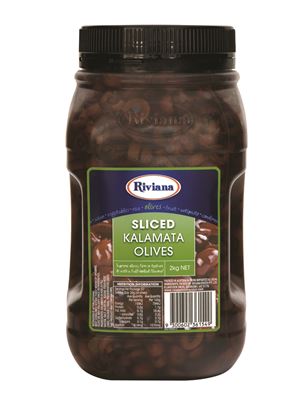 Picture of Olives Sliced Kalamata 2kg (6)