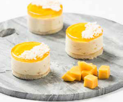 Picture of RB 3" Mango & Peach Mousse Cake