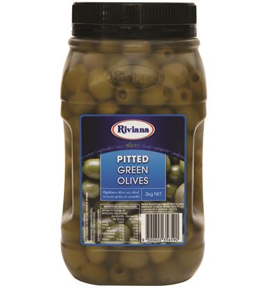 Picture of Olives, Pitted Green 2kg (6)