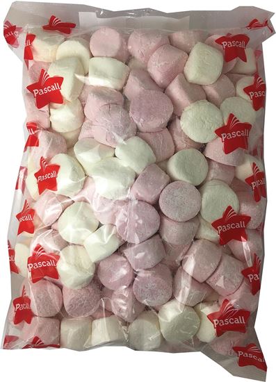 Picture of Marshmallows, Pink White (Pascall)1Kg(6)