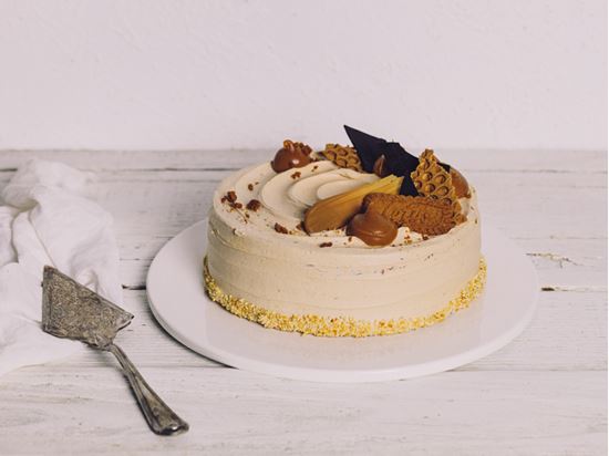 Picture of SBN 9" Vegan Biscoff Toffee Cake (NF)
