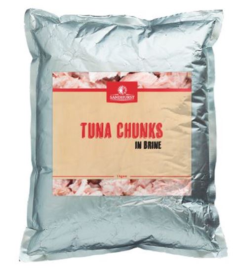 Picture of Tuna In Brine 1kg POUCH (Sandurst) (10)