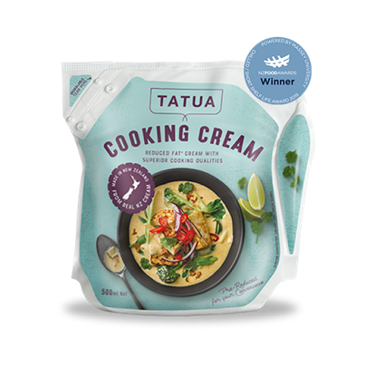 Picture of Cream, Cooking Pouch 1kg (12) - Tatua