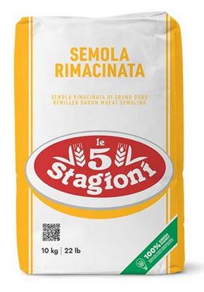 Picture of Semolina Rimacinta, Le 5 Stagioni 10Kg