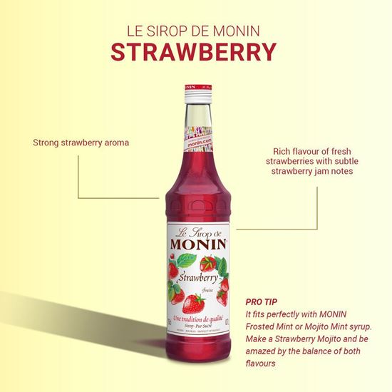Picture of Monin Syrup - Strawberry 700ml (6)
