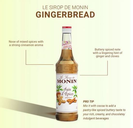 Picture of Monin Syrup - Gingerbread 700ml (6)