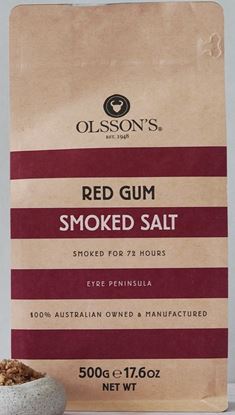 Picture of Olsson's Red Gum Smoked Salt 500g